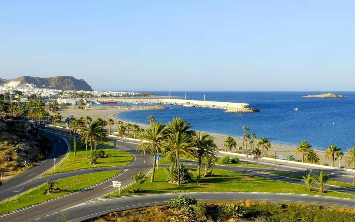 Las Marinicas Primera Linea De La Playa Carboneras Buitenkant foto